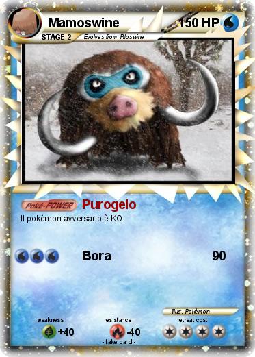 Pokemon Mamoswine