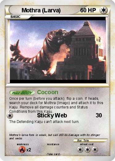 Pokemon Mothra (Larva)