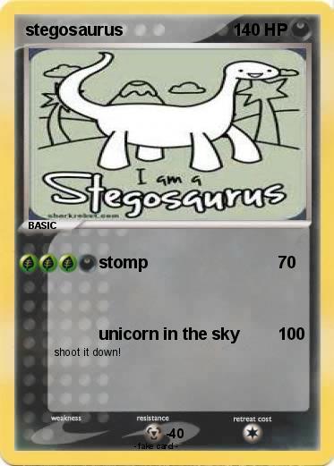 Pokemon stegosaurus