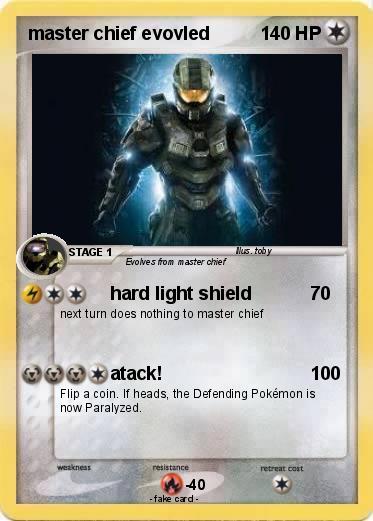 Pokemon master chief evovled