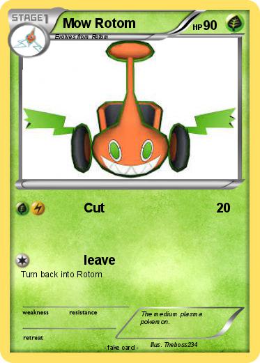 Pokemon Mow Rotom