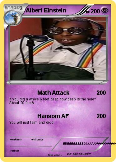 Pokemon Albert Einstein