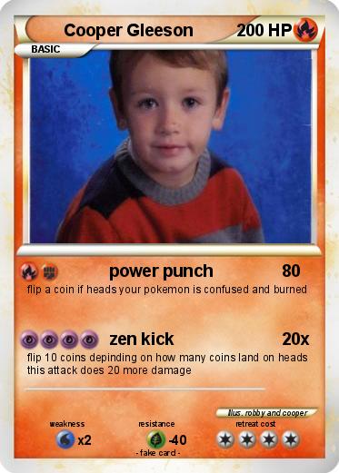 Pokemon Cooper Gleeson