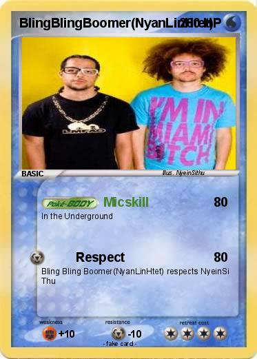 Pokemon BlingBlingBoomer(NyanLinHtet)