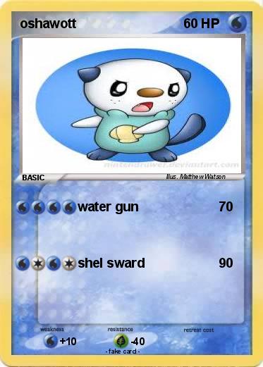 Pokemon oshawott