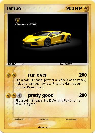 Pokemon lambo