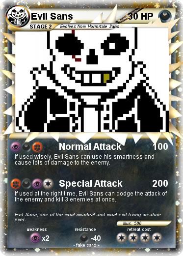 Pokemon Evil Sans