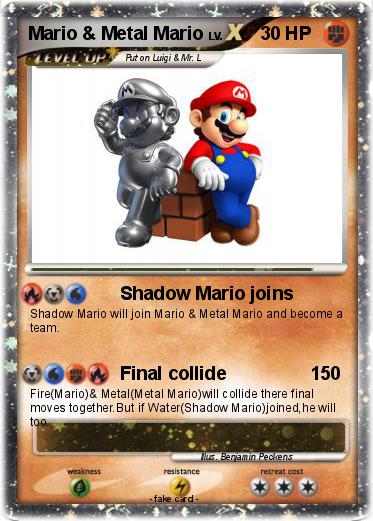Pokemon Mario & Metal Mario