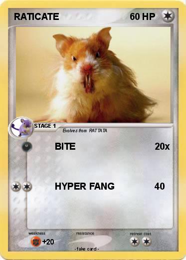 Pokemon RATICATE