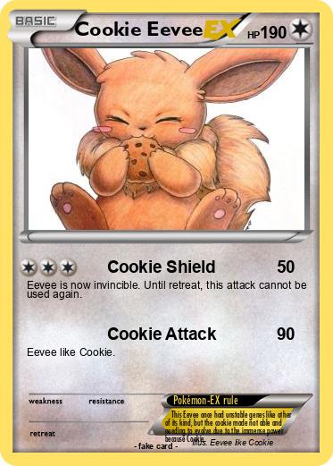 Pokemon Cookie Eevee