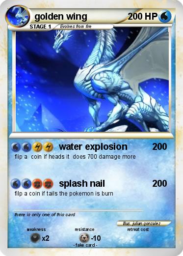 Pokemon golden wing