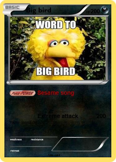 Pokemon Big bird