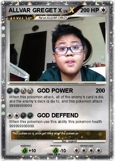 Pokemon ALLVAR GREGET X