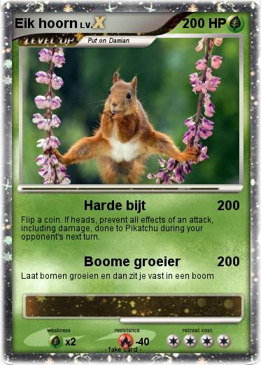 Pokemon Eik hoorn