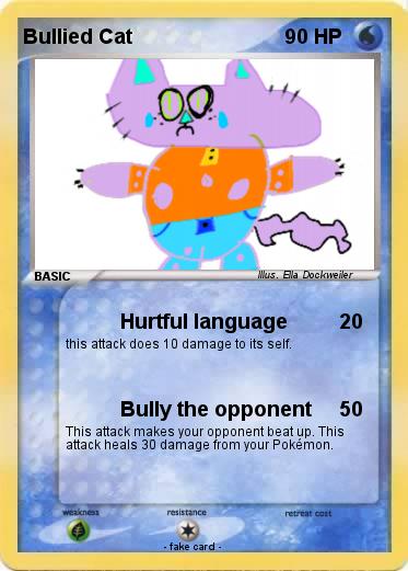 Pokemon Bullied Cat