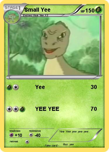 Pokemon Small Yee