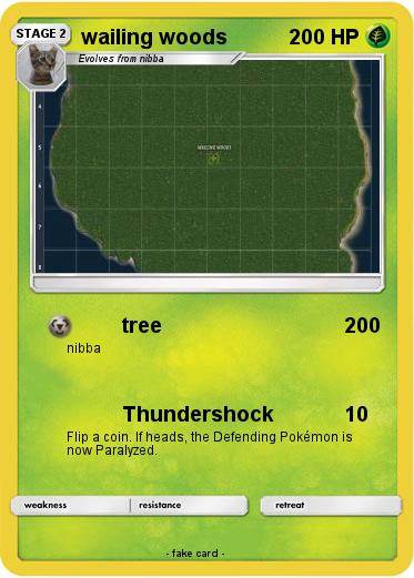 Pokemon wailing woods