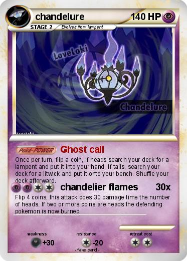 Pokemon chandelure