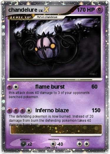 Pokemon chandelure
