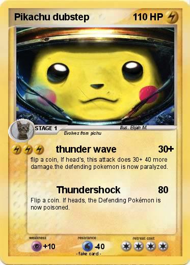 Pokemon Pikachu dubstep