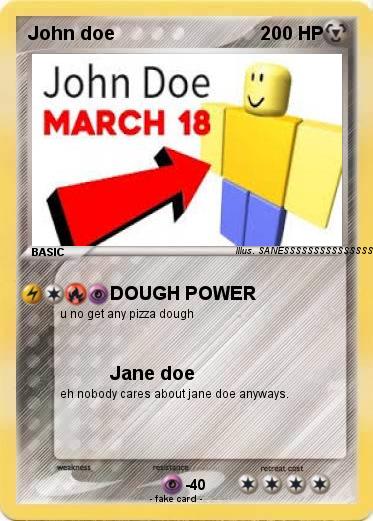 Pokemon John Doe 11