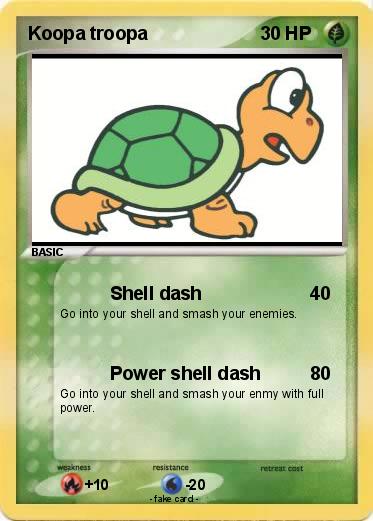 Pokemon Koopa troopa
