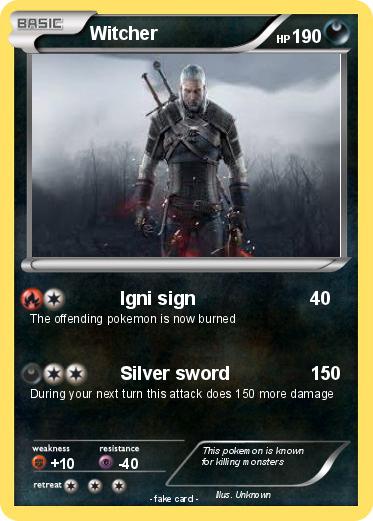 Pokemon Witcher