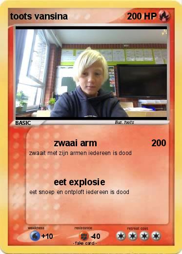 Pokemon toots vansina