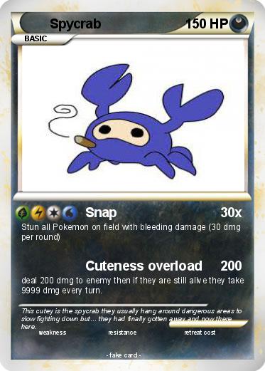 Pokemon Spycrab