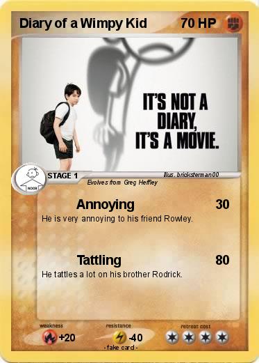 Pokemon Diary of a Wimpy Kid