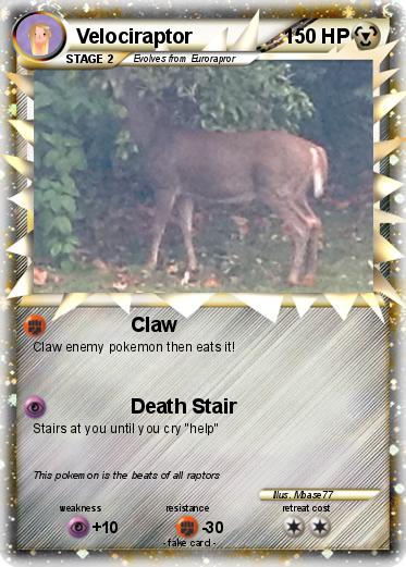 Pokemon Velociraptor