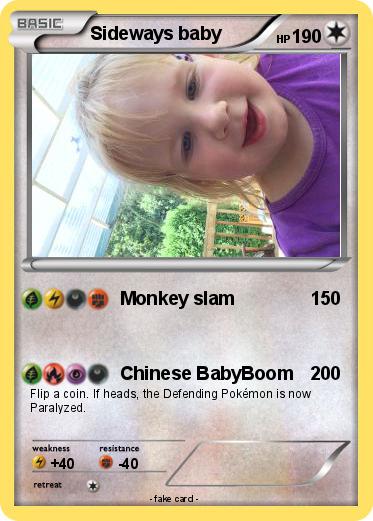 Pokemon Sideways baby