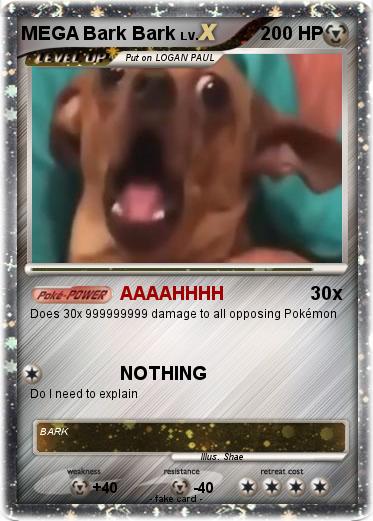Pokemon MEGA Bark Bark