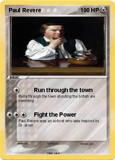 Pokemon Paul Revere