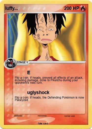 Pokemon luffy...