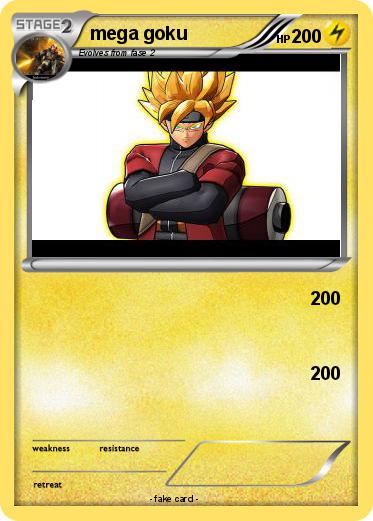 Pokemon mega goku