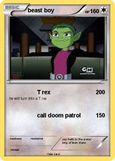 Pokemon beast boy