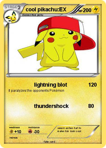 Pokemon cool pikachu:EX