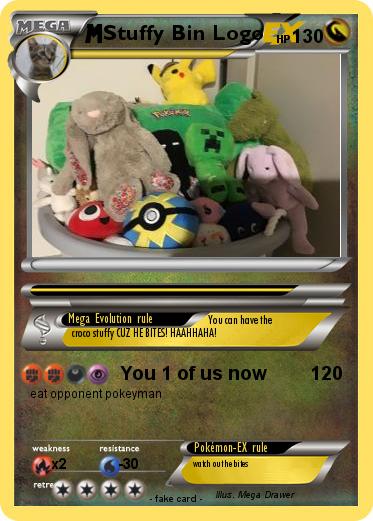 Pokemon Stuffy Bin Logo