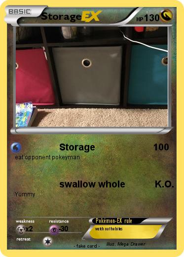 Pokemon Storage