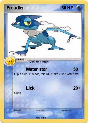 Pokemon Froadier