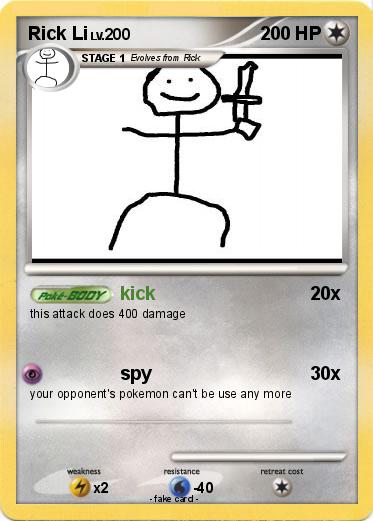 Pokemon Rick Li