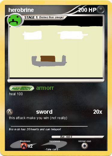 Pokemon herobrine