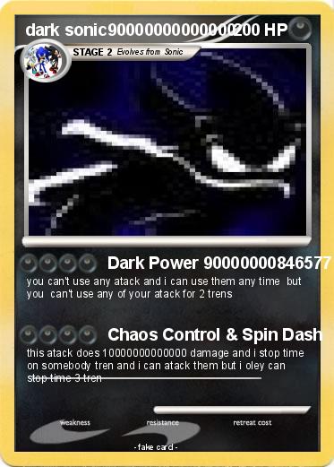 Pokemon dark sonic90000000000000