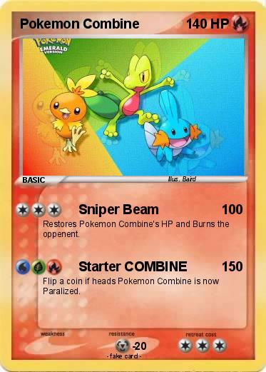 Pokemon Pokemon Combine