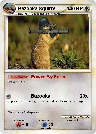 Pokemon Bazooka Squirrel