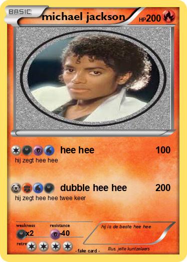 Pokemon michael jackson