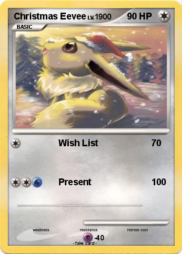 Pokemon Christmas Eevee