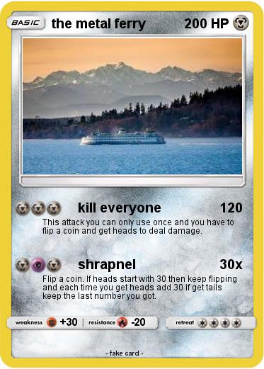 Pokemon the metal ferry