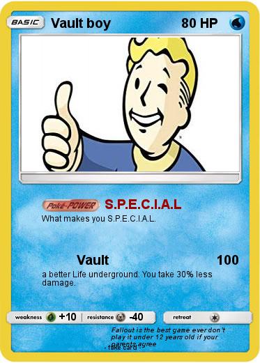 Pokemon Vault boy